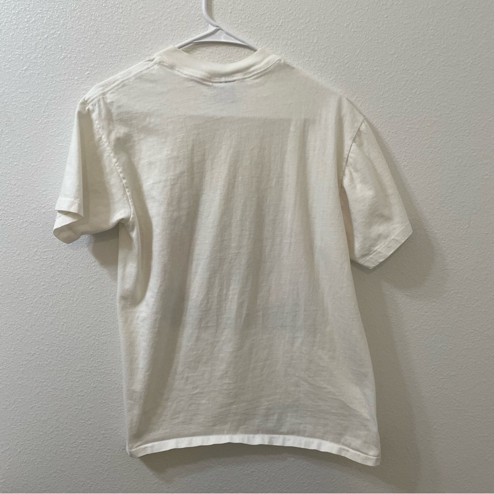 Oneita San Diego short line carriso gorge shirt white vintage medium - Picture 7 of 7